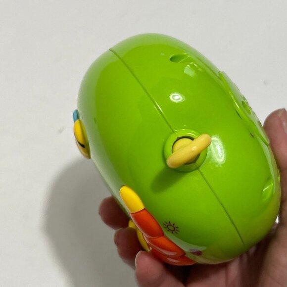 Vintage Green Apple Shaped Musical Wind-Up Toy Mobile Piece Nursery WORKS - Picture 4 of 9